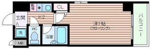 パラシオ南森町の物件間取画像